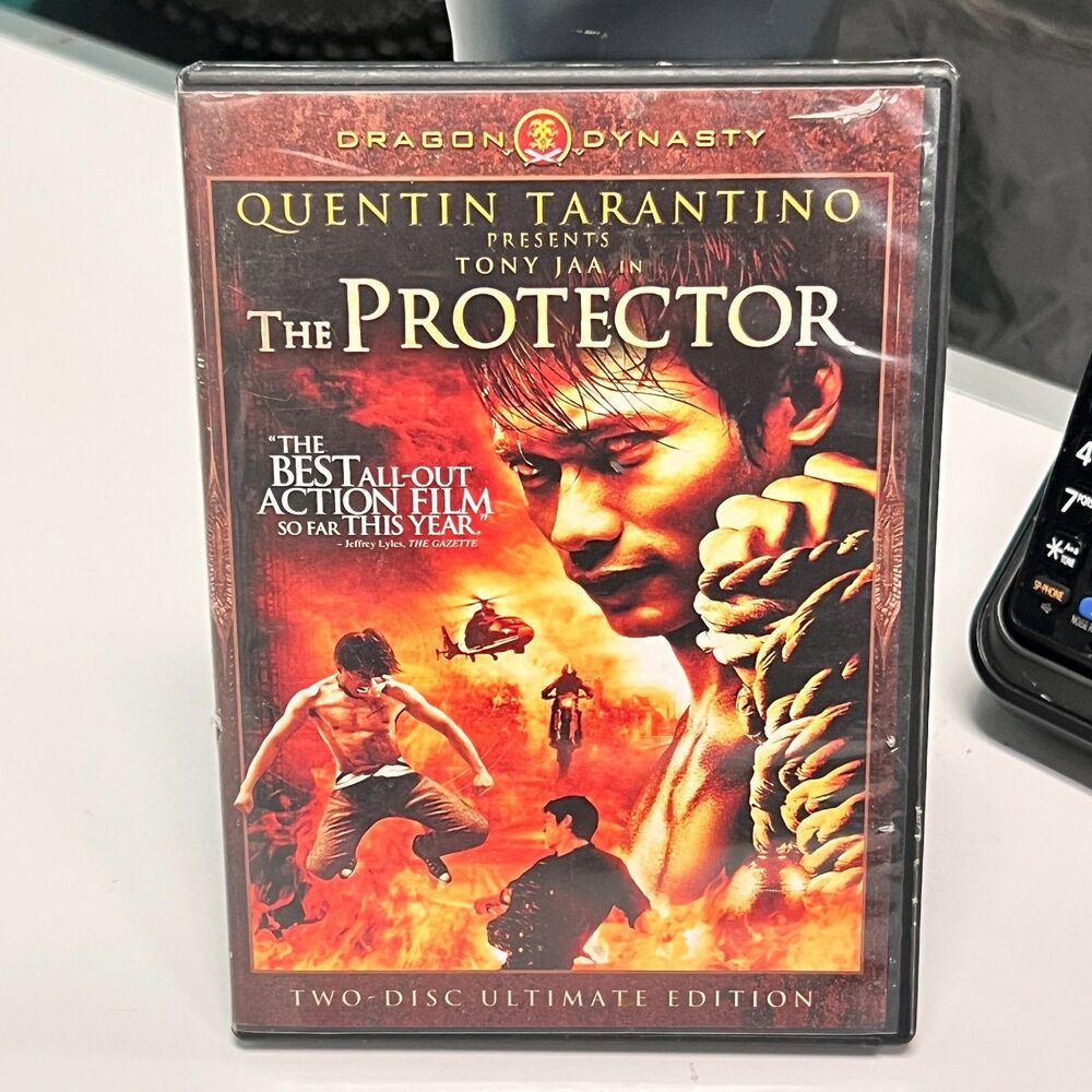 The Protector DVD 2005 Quentin Tarantino Tony Jaa 2-Disc Ultimate Edition